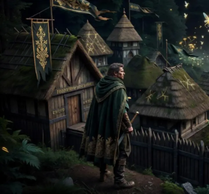 Ultimate Magyar Zone játék áttekintését bemutató fantasy illusztráció