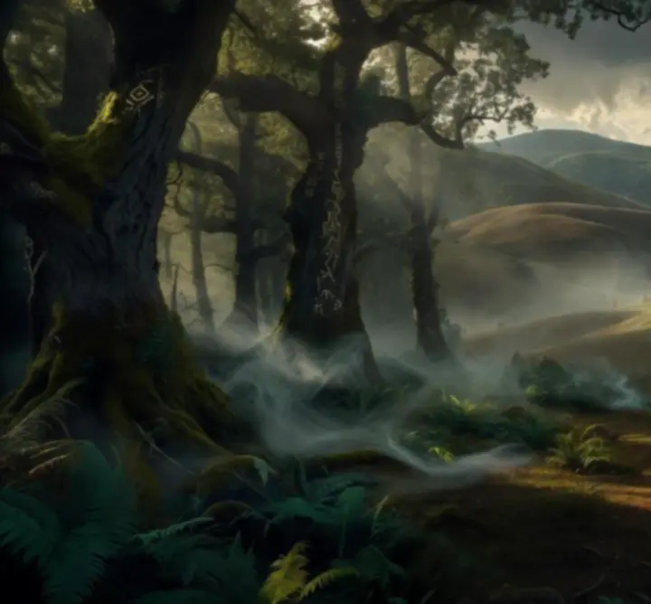 Magyar ihletésű fantasy táj az Ultimate Magyar Zone játékvilágából