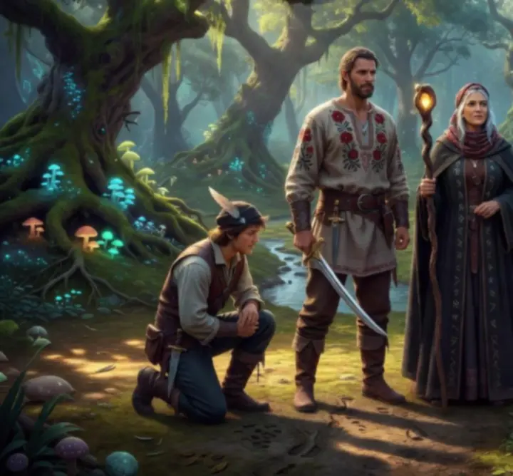 Magyar fantasy küldetést jelző térkép mellékküldetésekkel